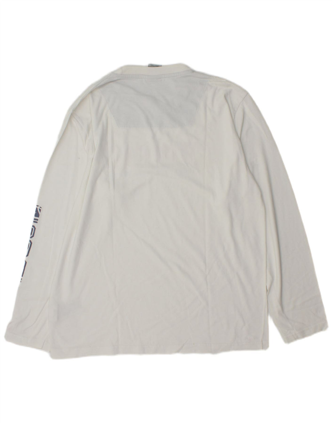 Nike Herren Graphic Top Langarm UK 39/41 Mittelweiße Baumwolle