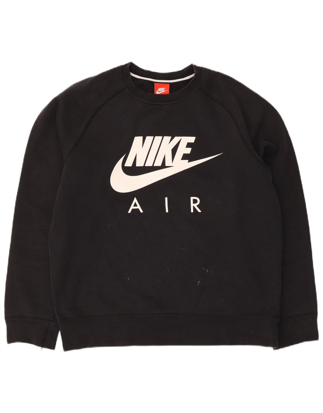 Nike Herren-Sweatshirt mit Grafik, mittelgroß, Schwarz