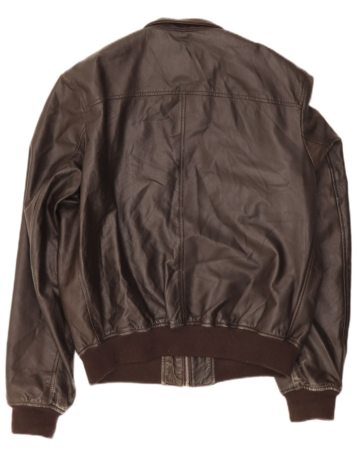 Vintage Herren Lederjacke UK 42 XL Braun