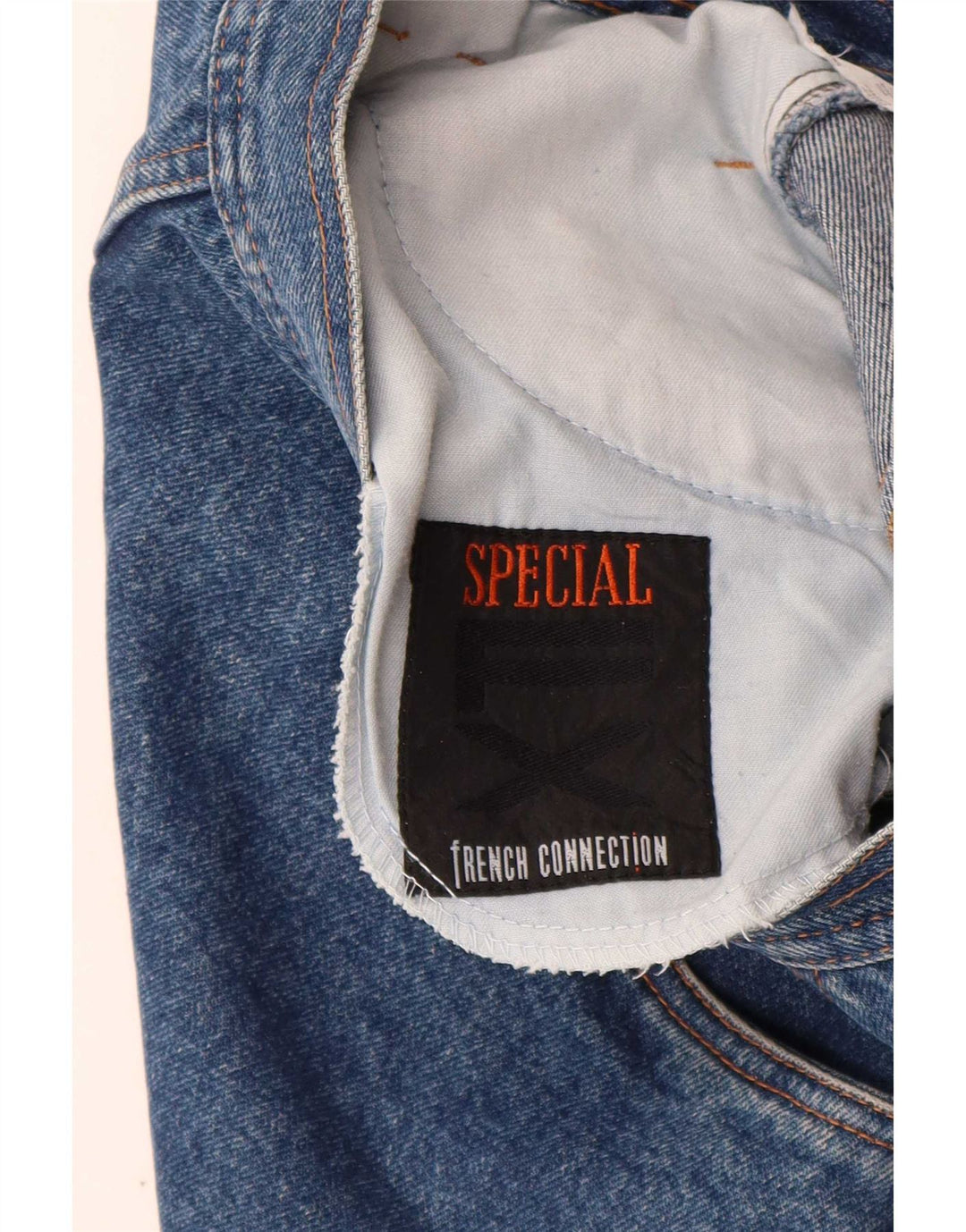 French Connection Damen Jeansrock W26 Small Blau
