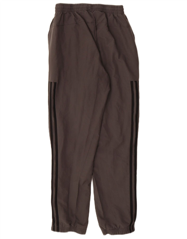 Adidas Herren-Trainingshose, Jogginghose, klein, grau, Polyester