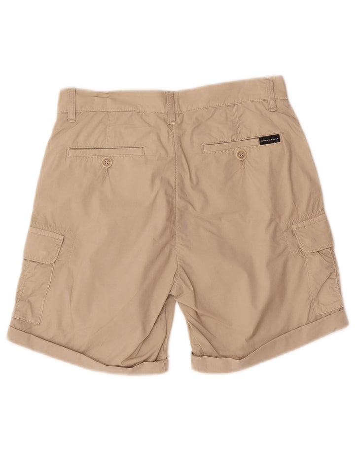 North Sails Damen Cargoshorts EU 38 Small W26 Beige Baumwolle