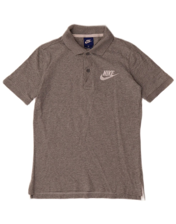 NIKE Poloshirt für Jungen, 10–11 Jahre, Mittelgrau
