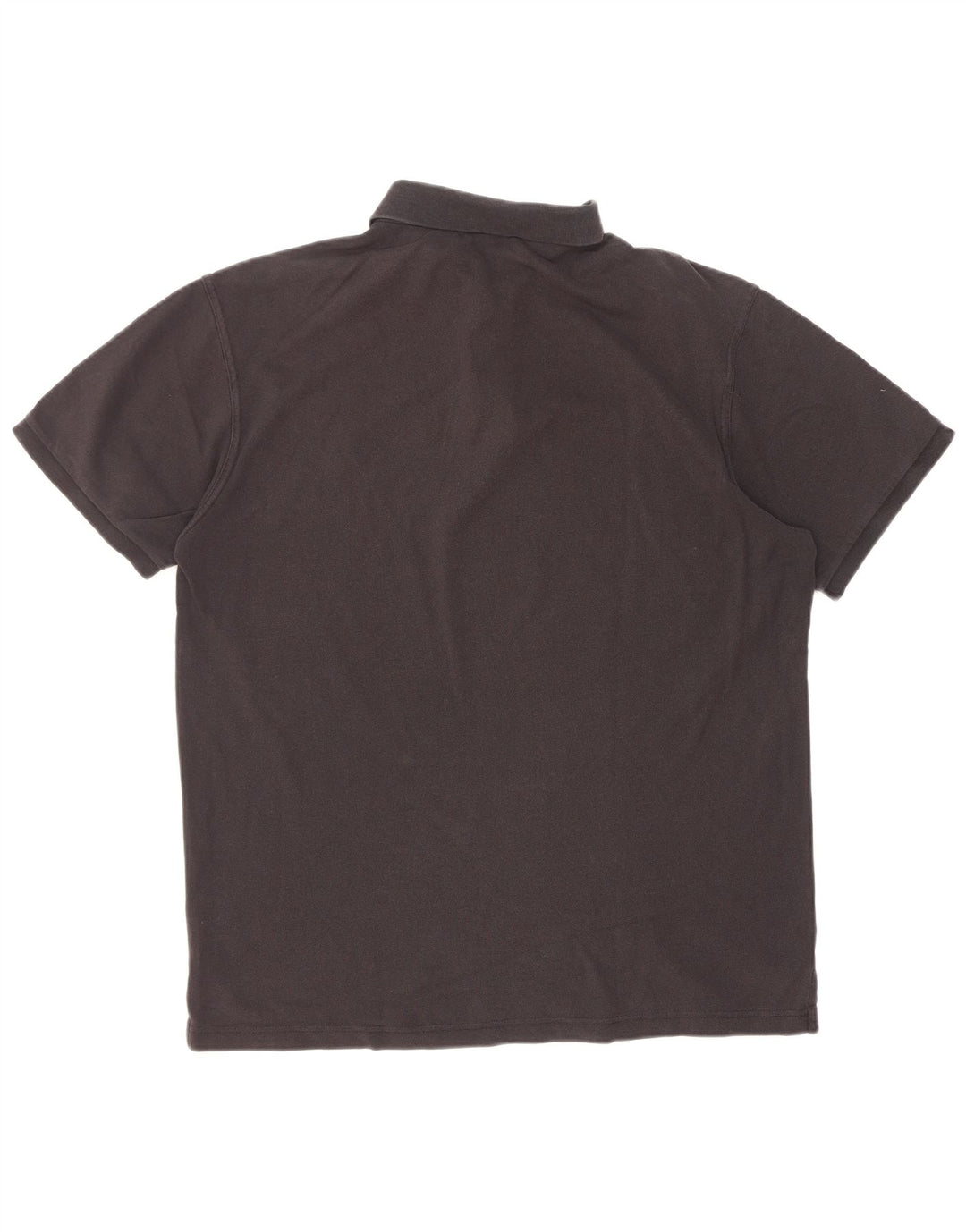 Gant Mens Regular Fit Polo Shirt Large Black Cotton