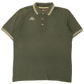 Kappa Herren Poloshirt Large Khaki