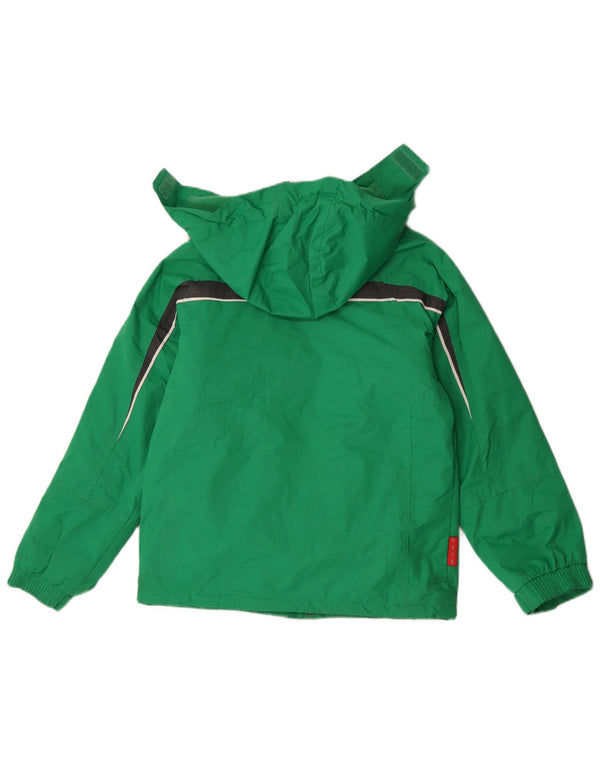 Mountain Warehouse Windjacke für Jungen, 11–12 Jahre, grünes Farbblockdesign
