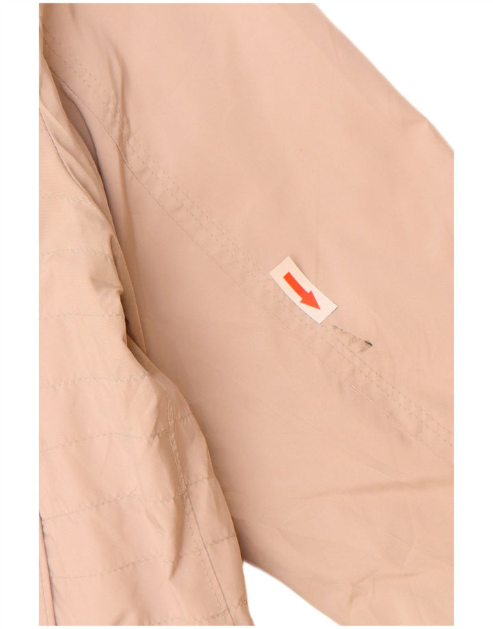 Geox Respira Womens Utility Jacke UK 10 Small Beige Polyester
