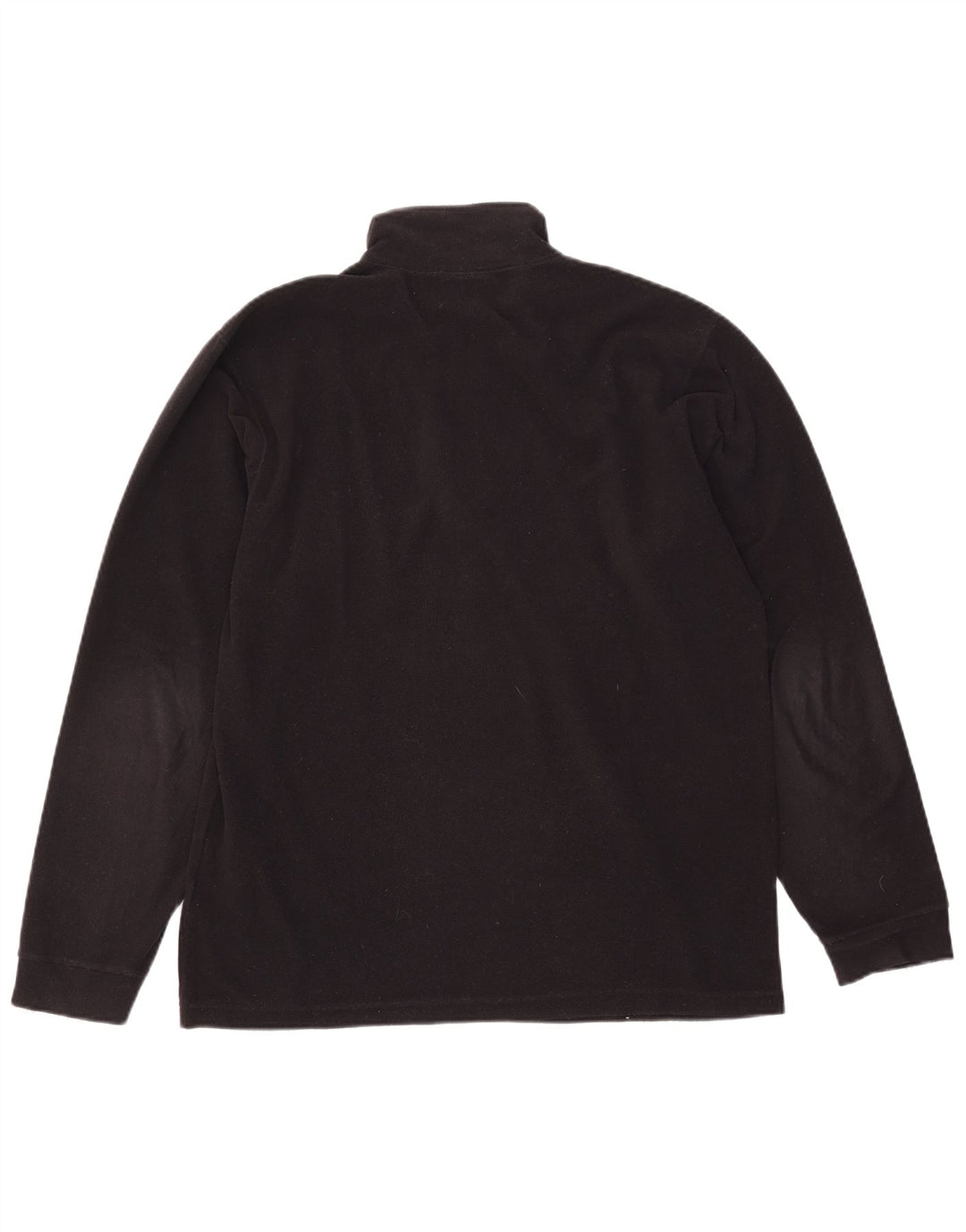 Champion Herren-Fleecepullover mit Reißverschluss, Größe L, Schwarz, Polyester