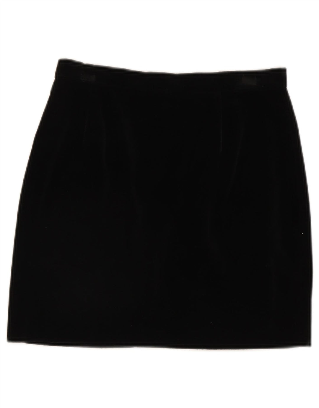 Elizabeth Ascot Damen Samt-Minirock IT 42 Medium W28 Schwarz
