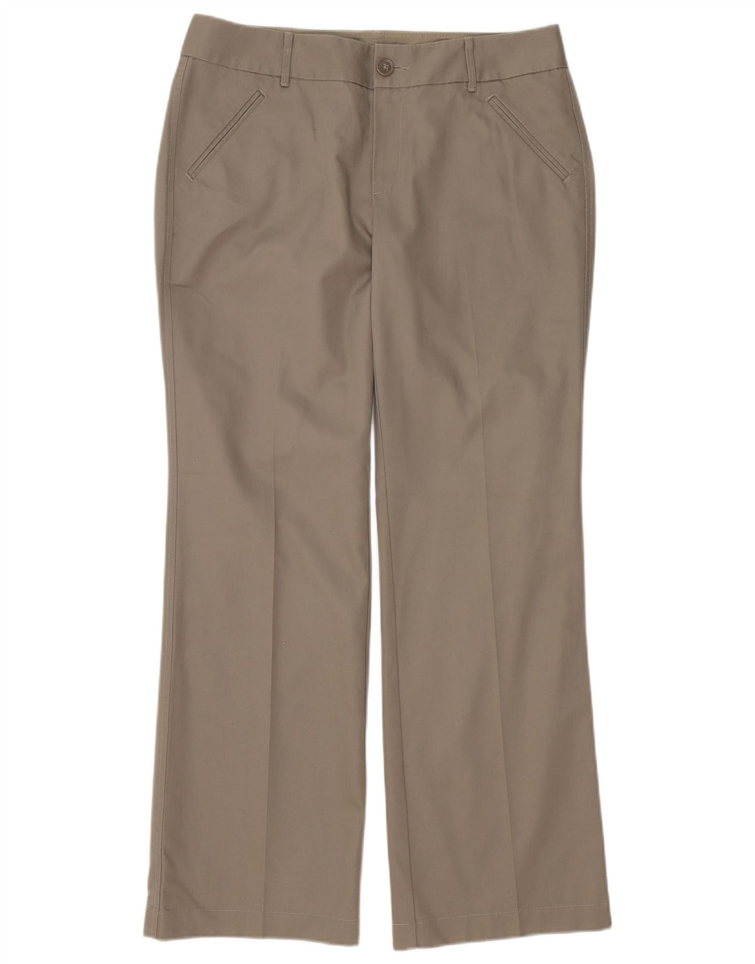 EDDIE BAUER Damen Blakely Fit Freizeithose US 12 Large W34 L34 Grau