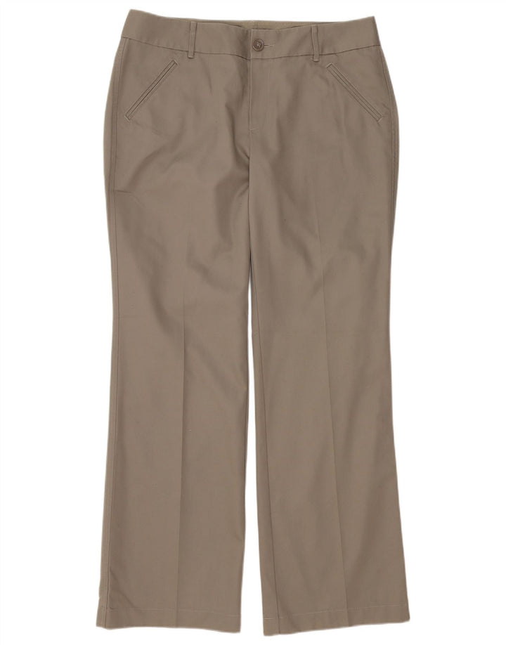 EDDIE BAUER Damen Blakely Fit Freizeithose US 12 Large W34 L34 Grau