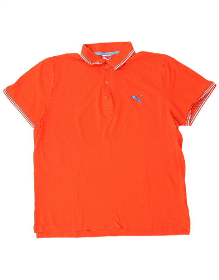 Puma Herren Poloshirt XL Orange