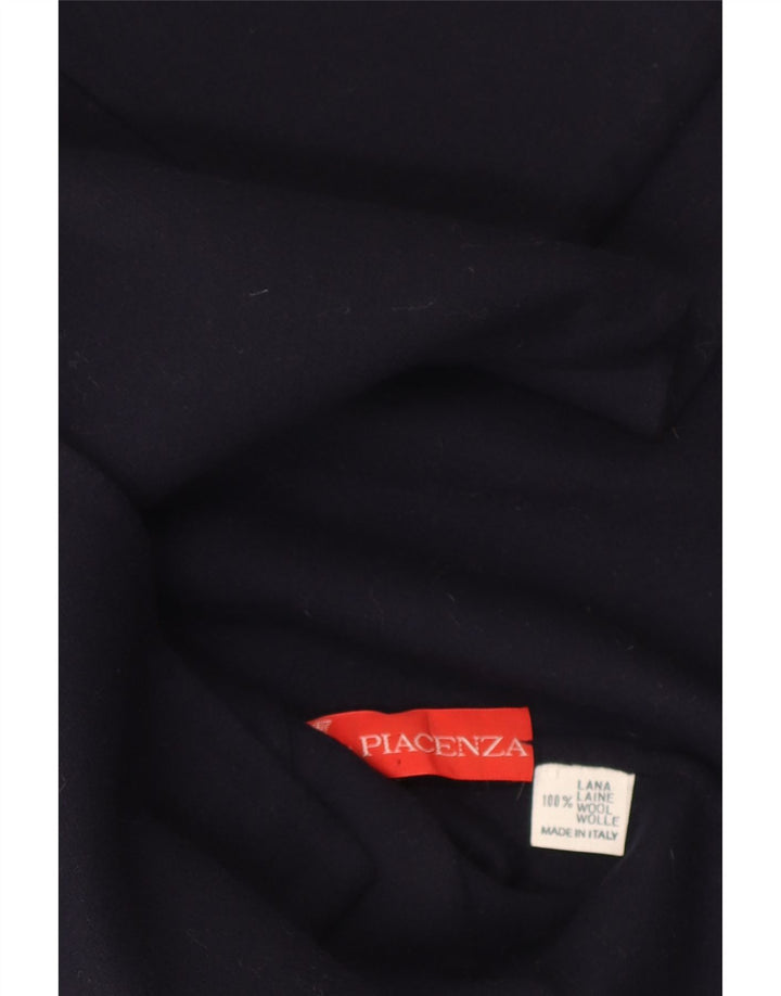 Piacenza Damen-Blazer mit 3/4-Ärmeln und 2 Knöpfen, Gr. 40, Marineblau