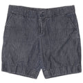 TOMMY HILFIGER Damen Chino-Shorts US 10 Large W36 Marineblau