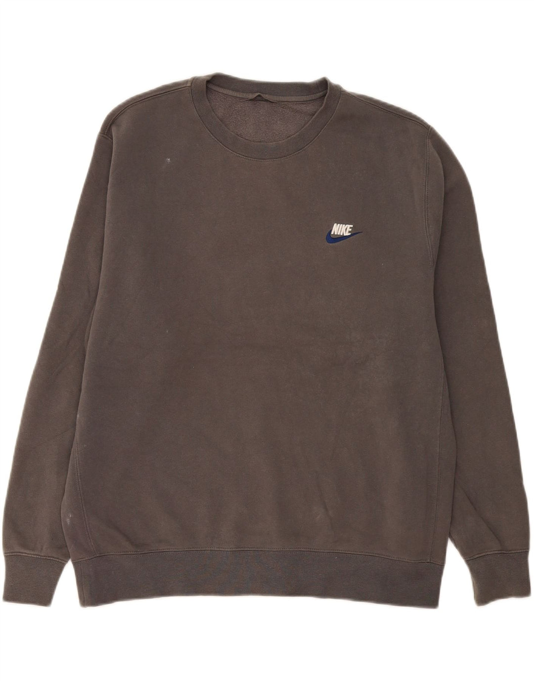 Nike Herren Sweatshirt Pullover XL Grau Baumwolle