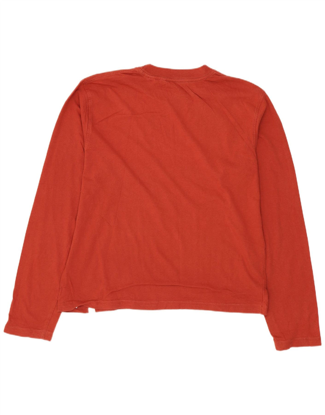 Timberland Herren Graphic Top Langarm mittelrote Baumwolle