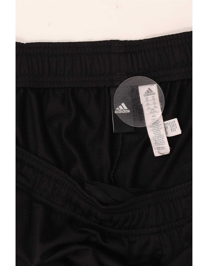 Adidas Herren Trainingshose 2XL Schwarz Polyester