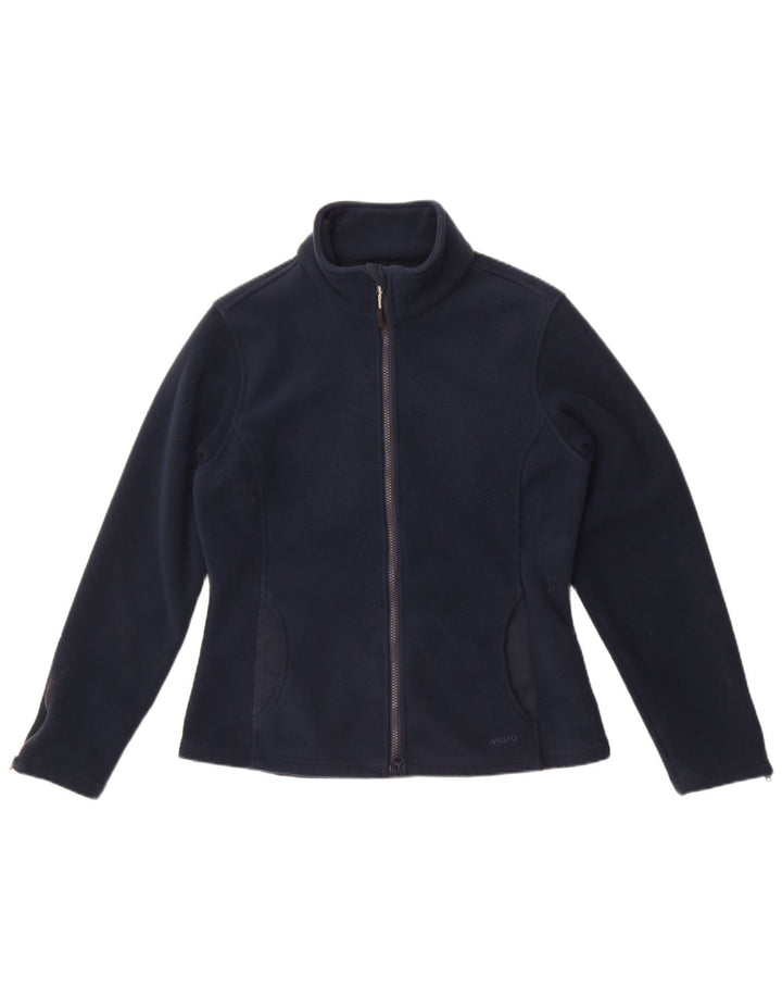 Musto Damen Fleecejacke UK 14 Large Marineblau Polyester