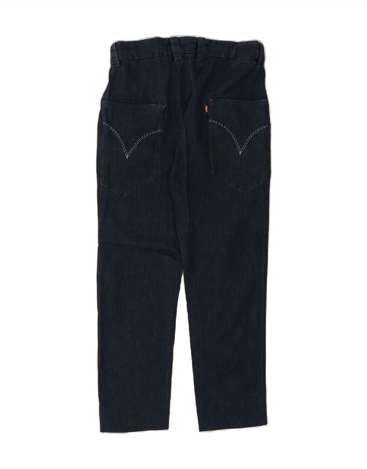 LEVI'S Mens Straight Jeans W32 L28 Navy Blue Cotton Vintage Levi's and Second-Hand Levi's from Messina Hembry 