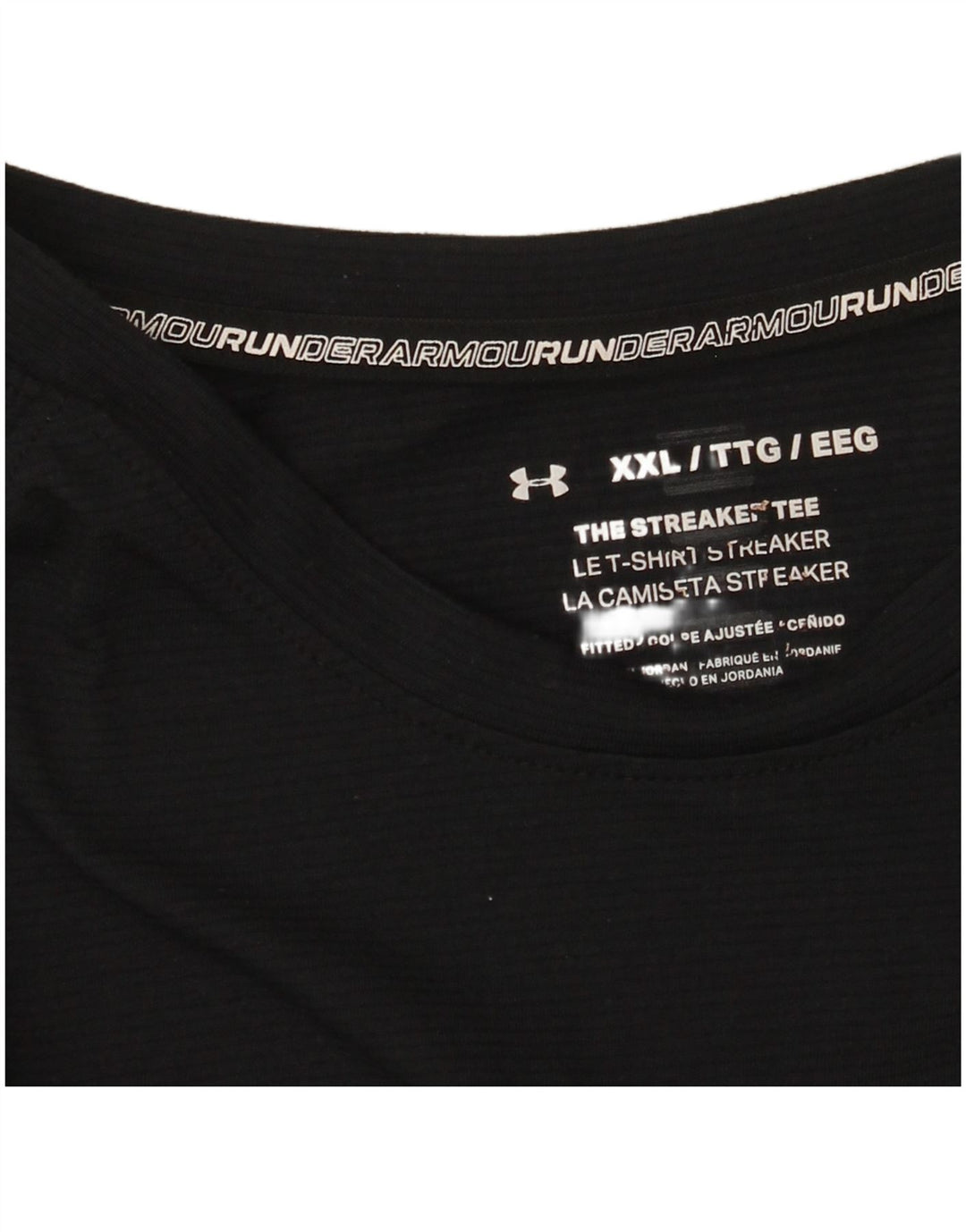 Under Armour Herren T-Shirt Top 2XL Schwarz