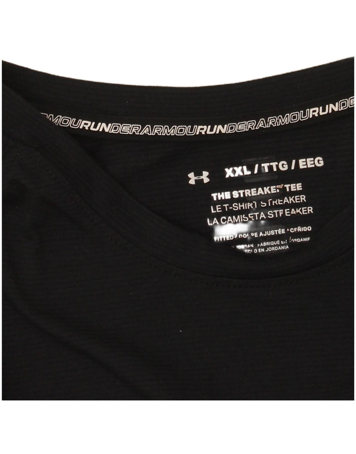 Under Armour Herren T-Shirt Top 2XL Schwarz