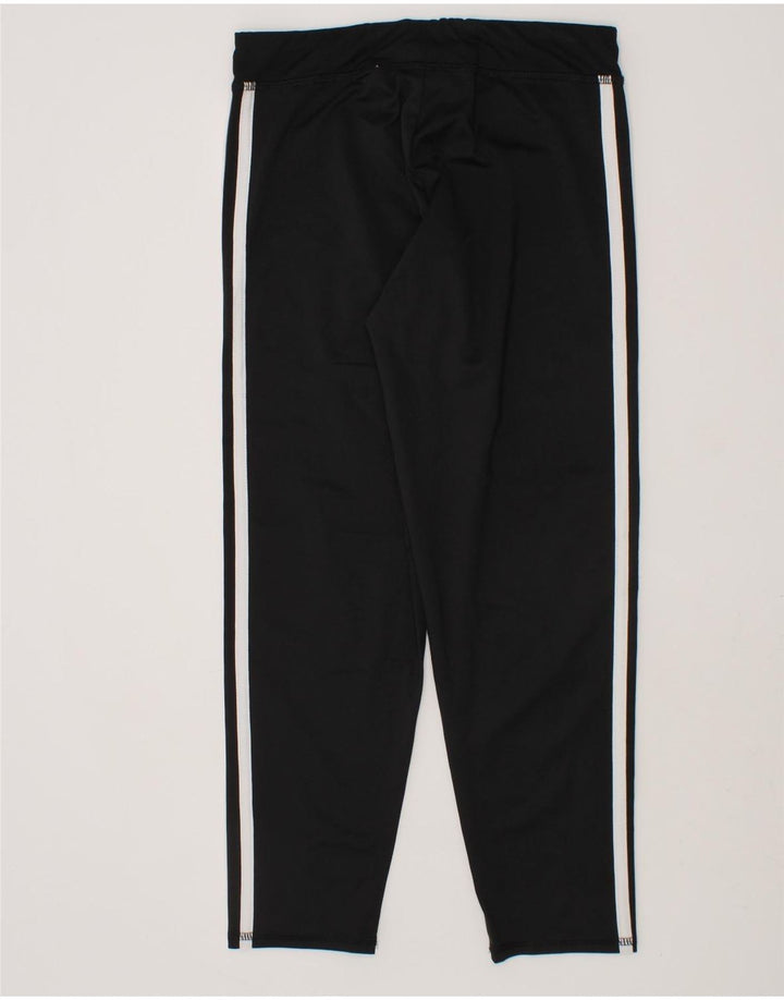 ADIDAS Girls Leggings 13-14 Years Large  Black Polyester Vintage Adidas and Second-Hand Adidas from Messina Hembry 
