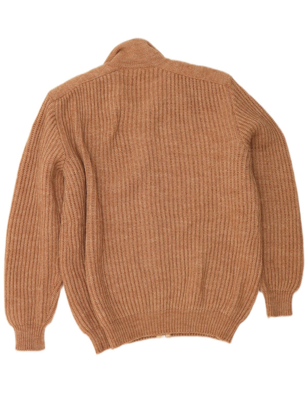 Donatella Damen Strickjacke Pullover UK 18 XL Braun