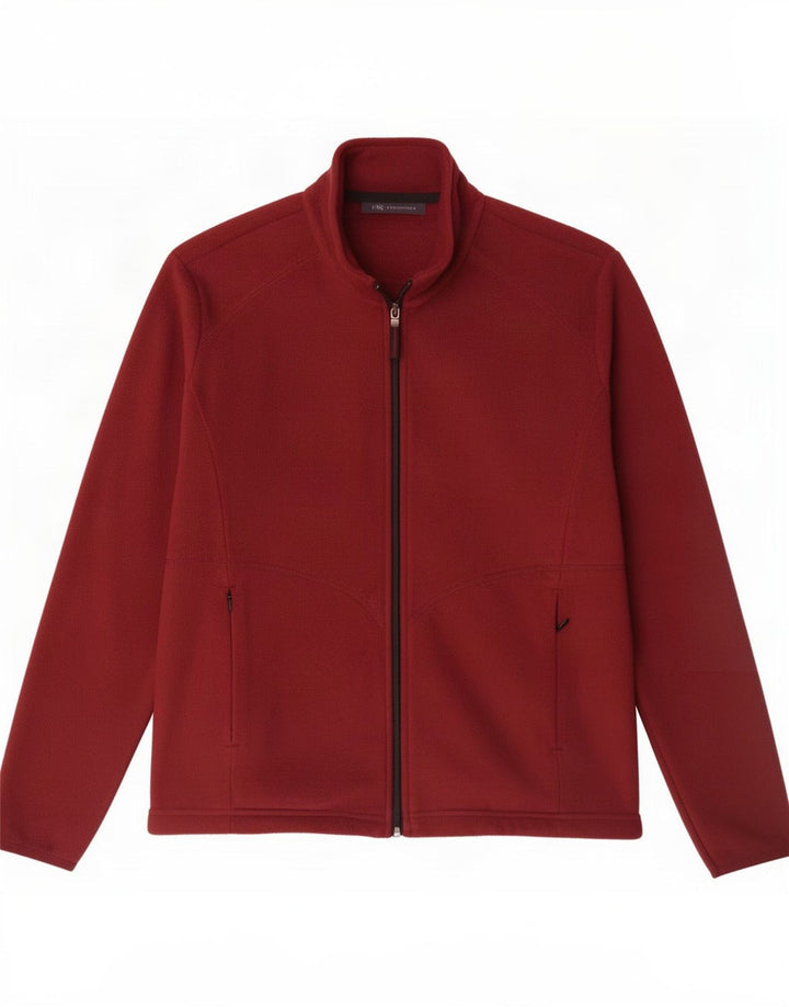 Marks & Spencer Damen Fleecejacke UK 22 3XL Burgund Polyester