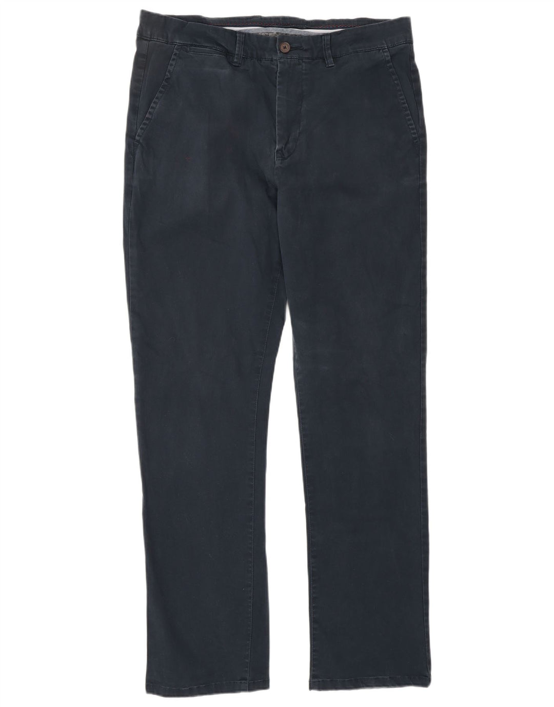 CREW CLOTHING Gerade Chino-Hose für Herren, W34, L32, Marineblau