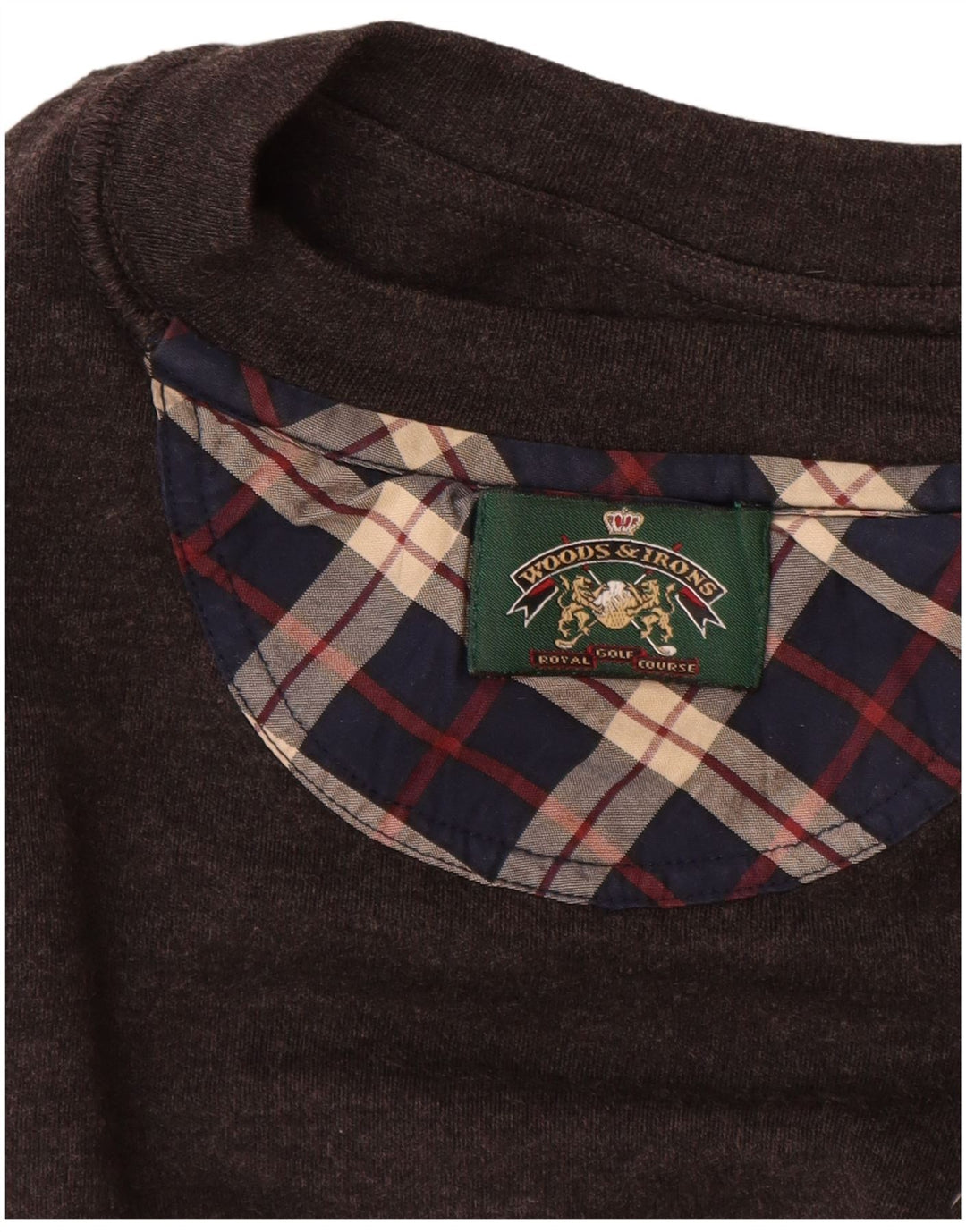 WOODS & IRONS Herren Sweatshirt Pullover XL Braun