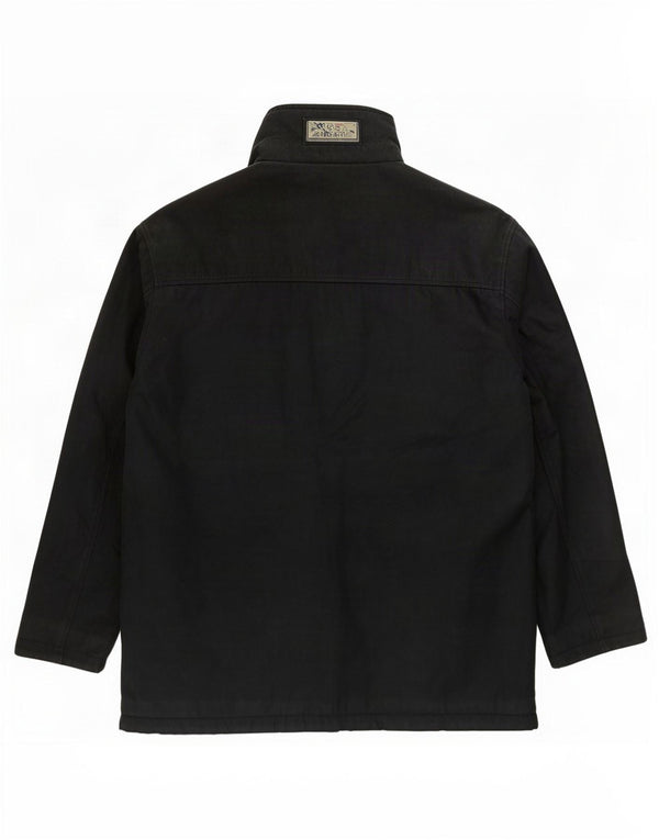 Douglas Herren-Windbreaker-Mantel UK 44 2XL Schwarz