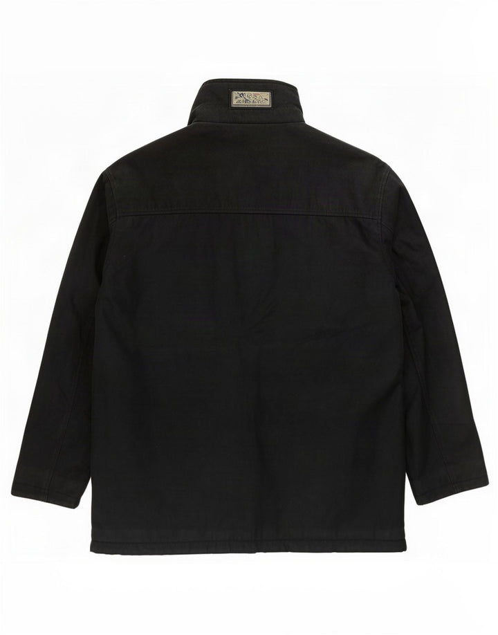 Douglas Herren-Windbreaker-Mantel UK 44 2XL Schwarz