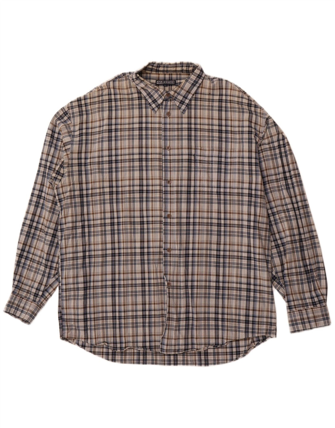 LERROS Herrenhemd XL, mehrfarbig, kariert, Baumwolle