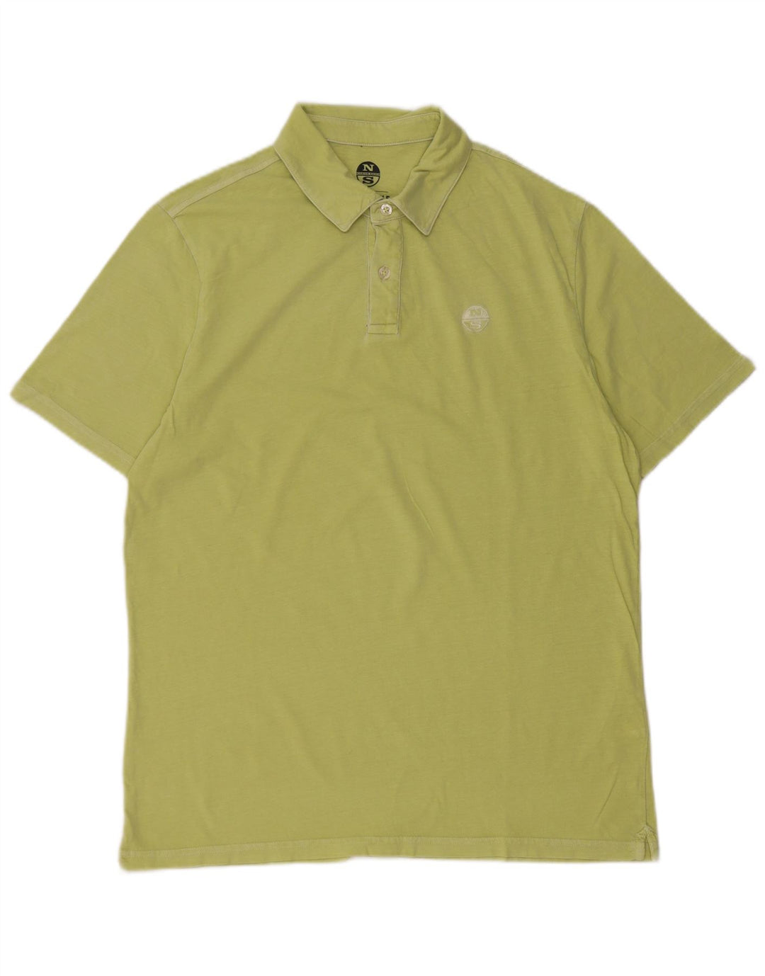 North Sails Herren-Poloshirt, kleine grüne Baumwolle