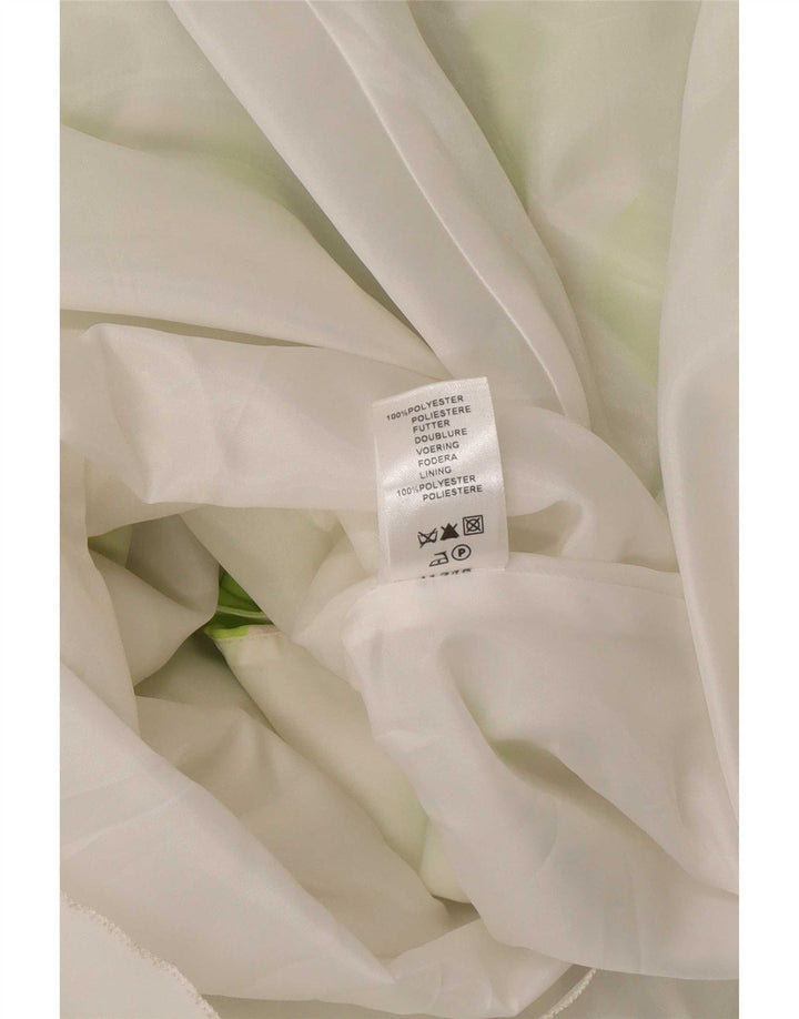 Apart Damen-Sommerkleid, UK 12, Mittelweiß, gepunktet, Polyester