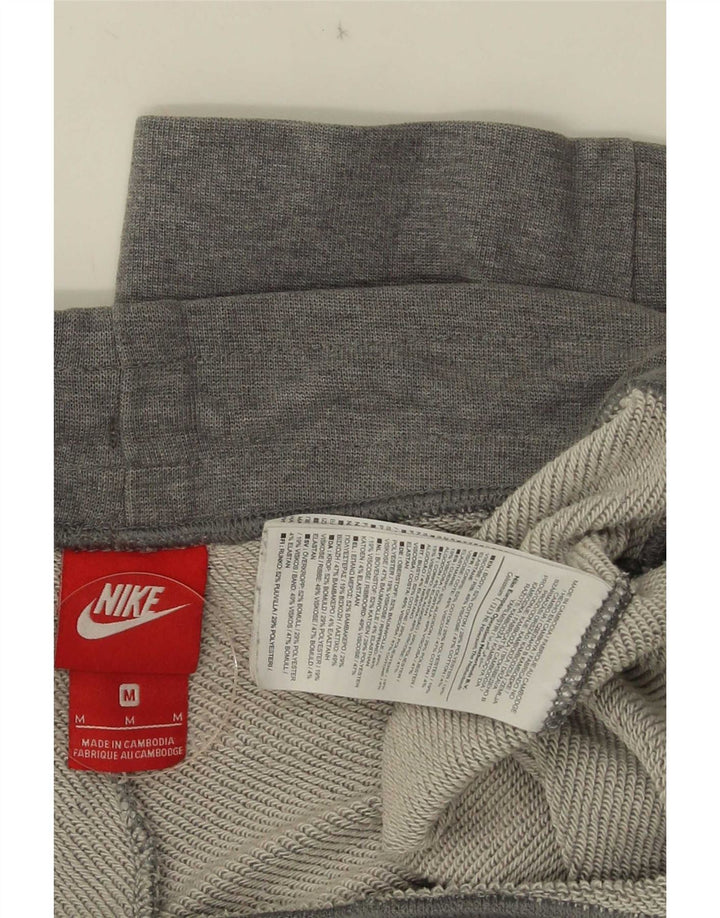 Nike Damen Trainingshose Jogger UK 14 Mittelgraue Baumwolle