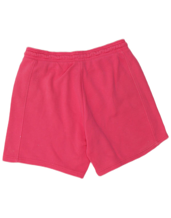 Adidas Damen Sportshorts UK 12/14 mittelrosa Baumwolle