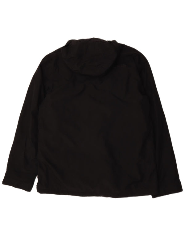 The North Face Herren-Windbreakerjacke mit Kapuze, UK 42, XL, Schwarz, Polyester