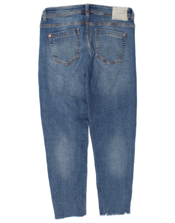 Zara Damen Slim Jeans EU 34 2XS W24 L23 Blau