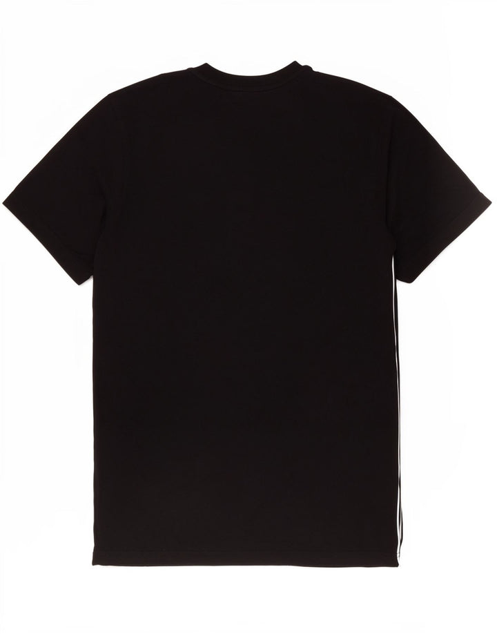 Adidas Herren T-Shirt Top Medium Schwarz Baumwolle
