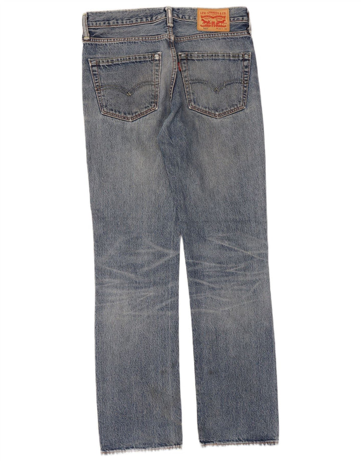 Levi's Herren 511 Slim Jeans W31 L32 Blaue Baumwolle