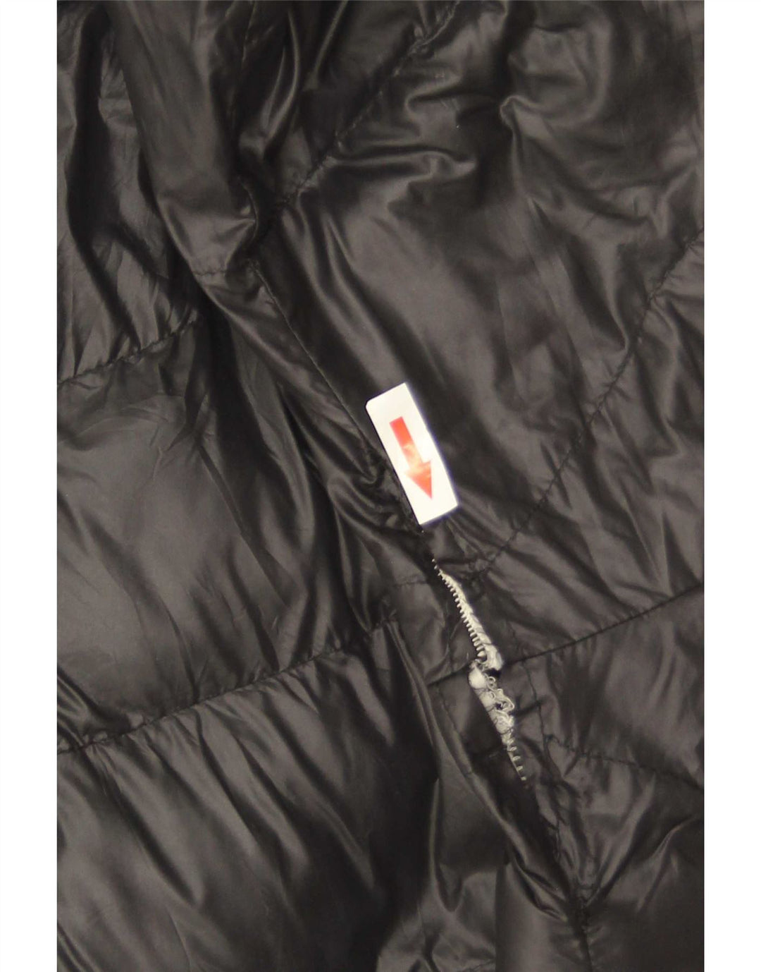 Barbour Wattierte Damenjacke mit Kapuze, UK 16, großes schwarzes Polyamid