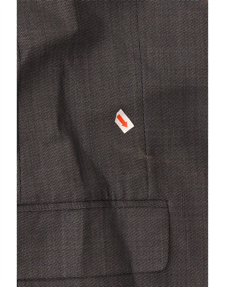 Marks & Spencer Herren-Blazer mit 2 Knöpfen, UK 46, XL, graue Wolle