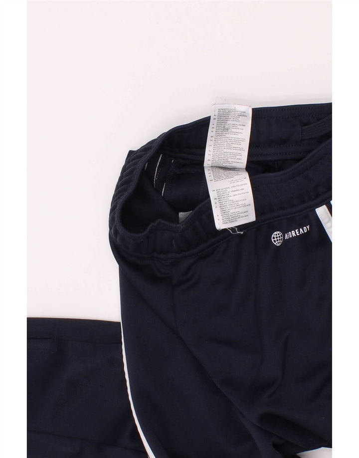 Adidas Aeroready-Trainingshose für Jungen, 7–8 Jahre, marineblaues Polyester