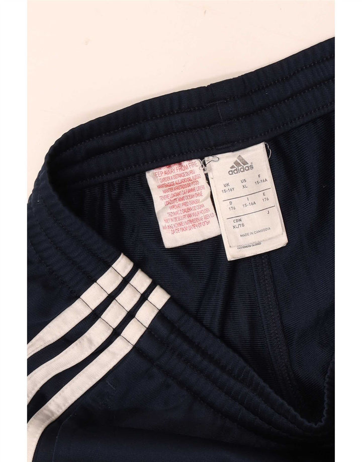 Adidas Trainingshose für Jungen, 15–16 Jahre, Marineblau, Polyester