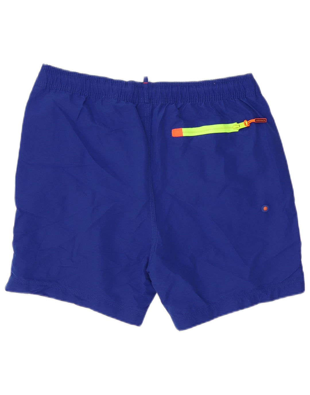 Superdry Herren Badeshorts mit Grafik, Größe L, Blau, Polyester