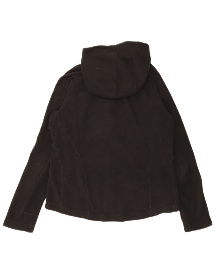 The North Face Damen-Fleecejacke mit Kapuze, UK 12, mittelschwarz, Polyester