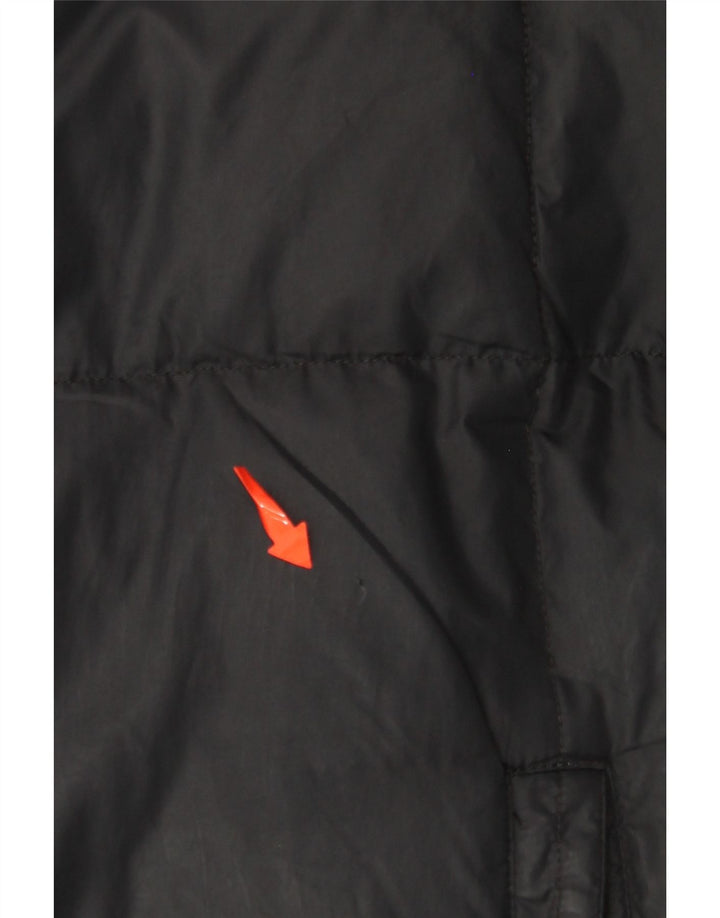 TOMMY HILFIGER Herren-Jacke mit Kapuze, gepolstert, UK 42, XL, Schwarz, Polyester