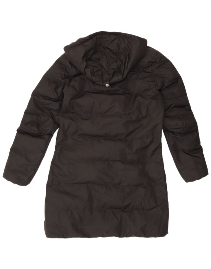 Helly Hansen Wattierter Damenmantel mit Kapuze, UK 10, Größe S, Schwarz, Polyester