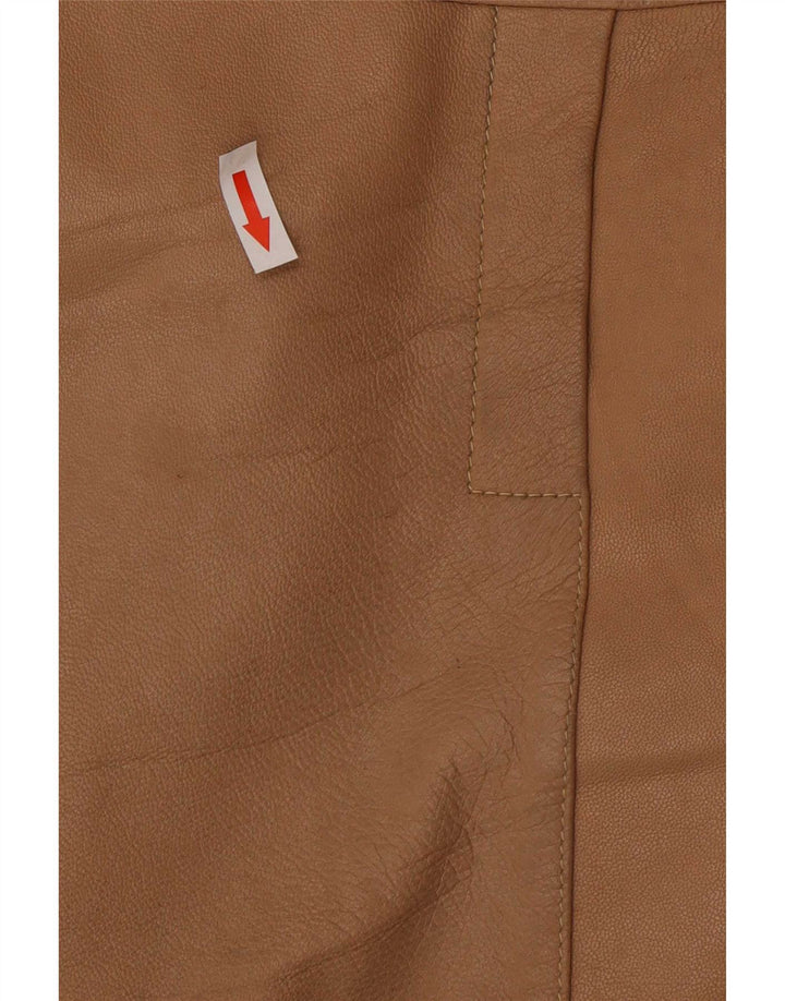 Vintage Herren Lederjacke Klein Braun